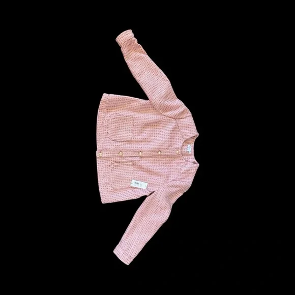 Liz Claiborne Pink Textured Blazer - Picture 4 of 10